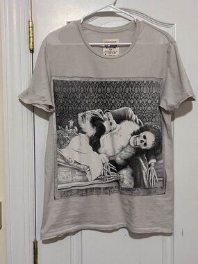 All Saints Rare Death of Romance "Laurie Lipton" Tee M